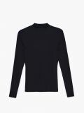 Bluză cu guler polo - negru - CROPP - small4