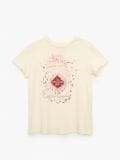 Koszulka oversize Harry Potter - kremowy - CROPP - small1