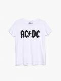 AC/DC mintás póló - fehér - CROPP - small1