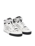 Białe sneakersy z nadrukami - biały - CROPP - small2