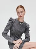 Rochie din denim - negru - CROPP - small2