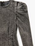 Rochie din denim - negru - CROPP - small5