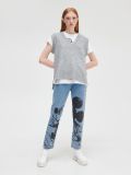Jeans im Mom-Fit Mickey Mouse - Blau - CROPP - small1