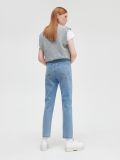 Jeans im Mom-Fit Mickey Mouse - Blau - CROPP - small3