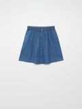 Jeansowa spódnica z guzikami - niebieski - CROPP - small4