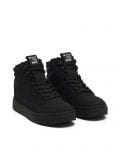 Czarne trampki z ociepleniem - czarny - CROPP - small2