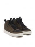 Ciemnozielone sneakersy za kostkę - zielony - CROPP - small2