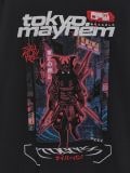 Langarm-T-Shirt mit Druck - Schwarz - CROPP - small5
