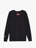 Langarm-T-Shirt mit Druck - Schwarz - CROPP - small6