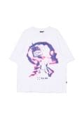 T-shirt z music printem - biały - CROPP - small2