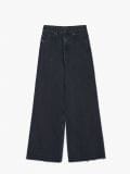 Czarne jeansy wide leg - czarny - CROPP - small4