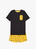 Dwucześciowa piżama SpongeBob - czarny - CROPP - small1