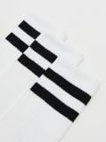 3 pack długich białych skarpet basic - biały - CROPP - small2