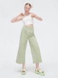 Zielone jeansowe kuloty - zielony - CROPP - small1