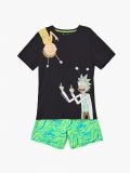 Piżama Rick and Morty - czarny - CROPP - small1