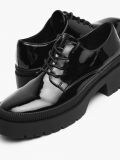 Magas talpú derby cipő - fekete - CROPP - small4