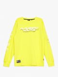 Koszulka longsleeve z nadrukiem - zielony - CROPP - small5