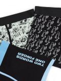 3 pack bokserek z printem - czarny - CROPP - small2