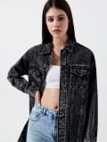 Jeansowa kurtka oversize - szary - CROPP - small2