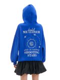 Niebieska bluza z astralnym nadrukiem - niebieski - CROPP - small4