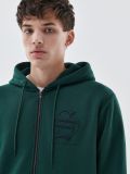 Hanorac Harry Potter, cu fermoar lung - verde-închis - CROPP - small3