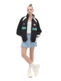 Pulover na zadrgo - črna - CROPP - small2