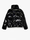 Czarna pikowana kurtka puffer - czarny - CROPP - small7