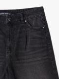 Czarne jeansowe bermudy - czarny - CROPP - small5