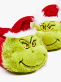 Vánoční papuče Grinch - světle zelená - CROPP - small2