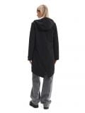 Czarna parka z kapturem - czarny - CROPP - small4