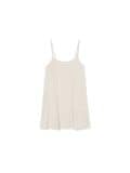 Sukienka mini w rustykalnym stylu - kremowy - CROPP - small4