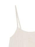 Sukienka mini w rustykalnym stylu - kremowy - CROPP - small5