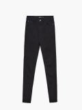 Blugi cu talie înaltă - negru - CROPP - small4