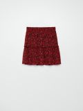 Wzorzysta spódnica mini - czerwony - CROPP - small4