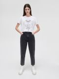 Teksapüksid naistele - dark grey - CROPP - small1