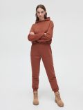 Dzianinowe spodnie joggers - brązowy - CROPP - small1