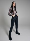 Pantaloni pentru femei cu lanț - gri-închis - CROPP - small4
