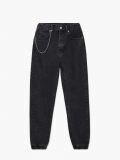 Pantaloni pentru femei cu lanț - gri-închis - CROPP - small5