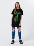 Rochie tip tricou Billie Eilish - negru - CROPP - small2