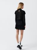 Блуза от шифон с волани - черeн - CROPP - small3