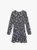 Sukienka w kwiaty - czarny - CROPP - small4