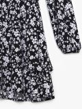 Sukienka w kwiaty - czarny - CROPP - small5