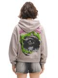 Hoodie mit Reißverschluss - Grau - CROPP - small4
