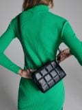 Стьобана сумка через плече - чорний - CROPP - small8