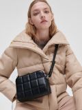 Стьобана сумка через плече - чорний - CROPP - small1