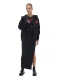 Czarna rozpinana bluza z sercem - czarny - CROPP - small3