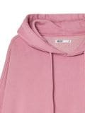 Różowa bluza oversize z kapturem - różowy - CROPP - small2
