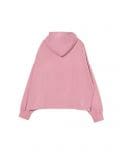 Różowa bluza oversize z kapturem - różowy - CROPP - small3
