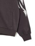 Czarna bluza hoodie z czaszkami - szary - CROPP - small6