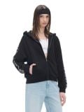 Czarna bluza hoodie z motywem skrzydeł - czarny - CROPP - small1